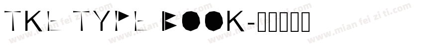 TKE TYPE BOOK字体转换